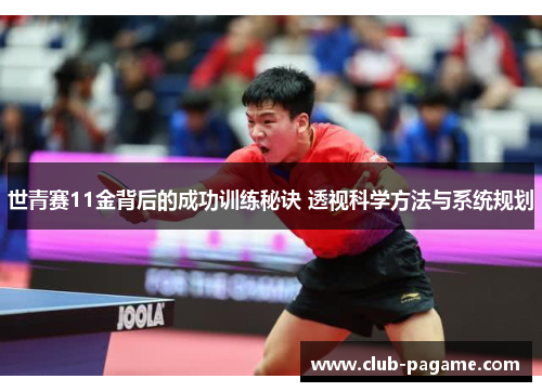 世青赛11金背后的成功训练秘诀 透视科学方法与系统规划